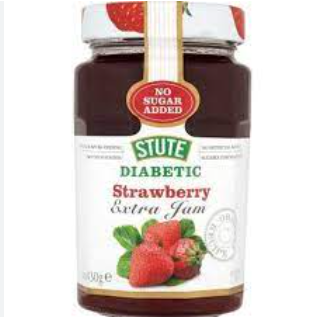 No Sugar Added Strawberry Extra Jam - 430g x 6